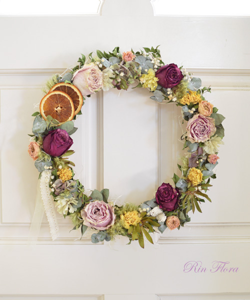 Dried Flower Wreath Spring Garden Rin Flora Wedding & Event