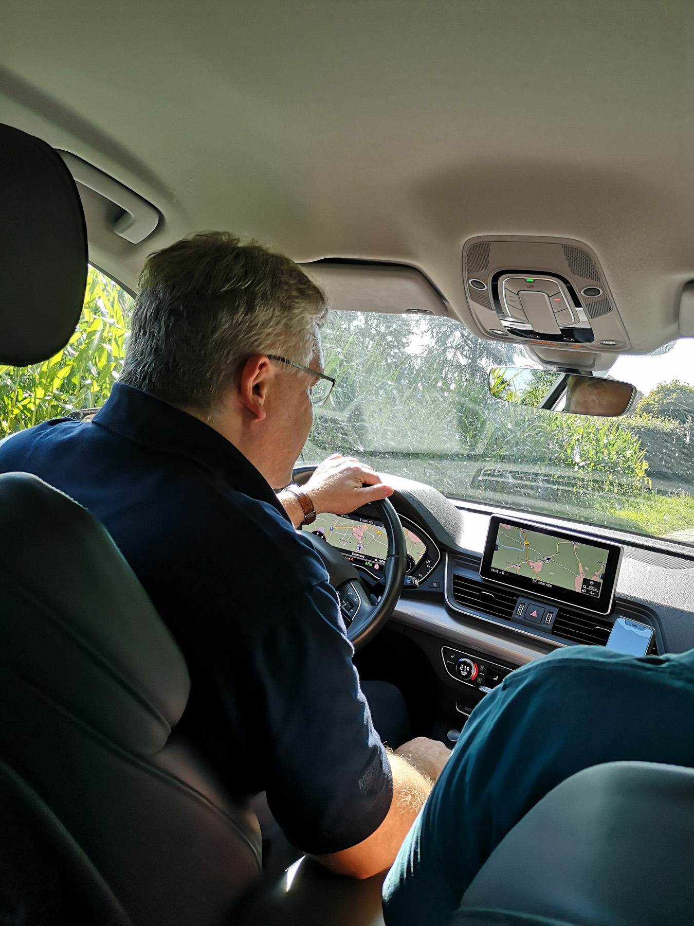 Weiter mit dem Auto über die Oste nach Burweg!