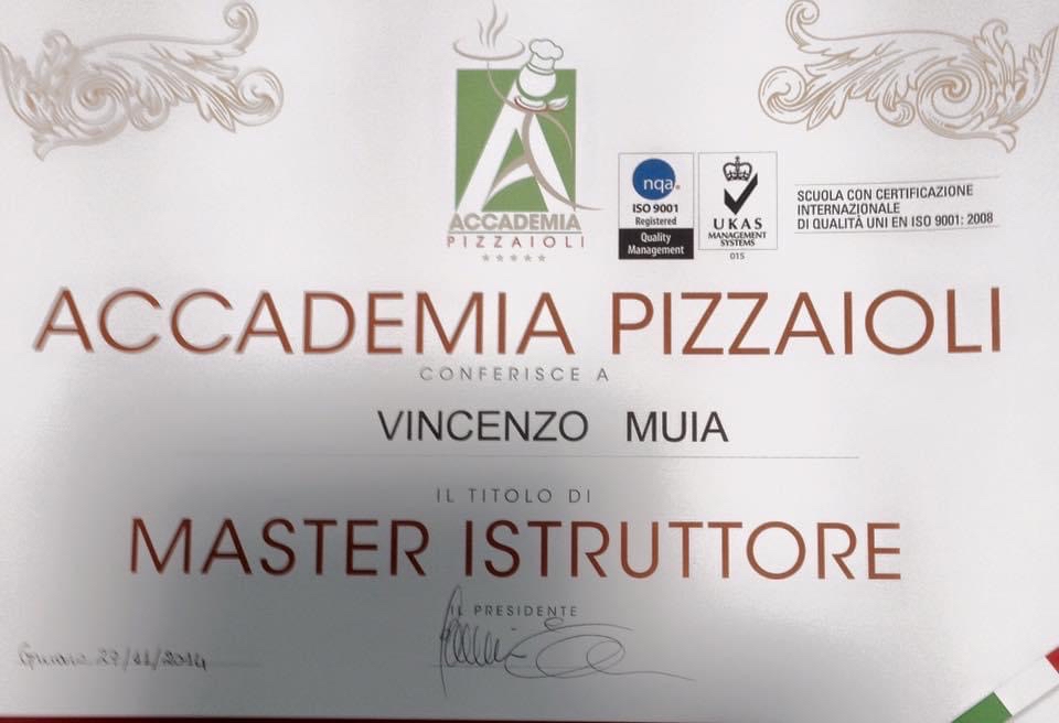 Attestato Master Istruttore - Venezia