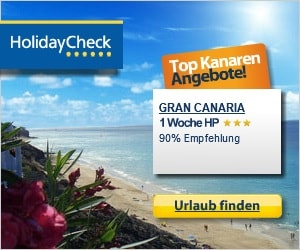 Rail & Fly Ferien Touristik - HolidayCheck Pauschalreisen zu den Kanaren