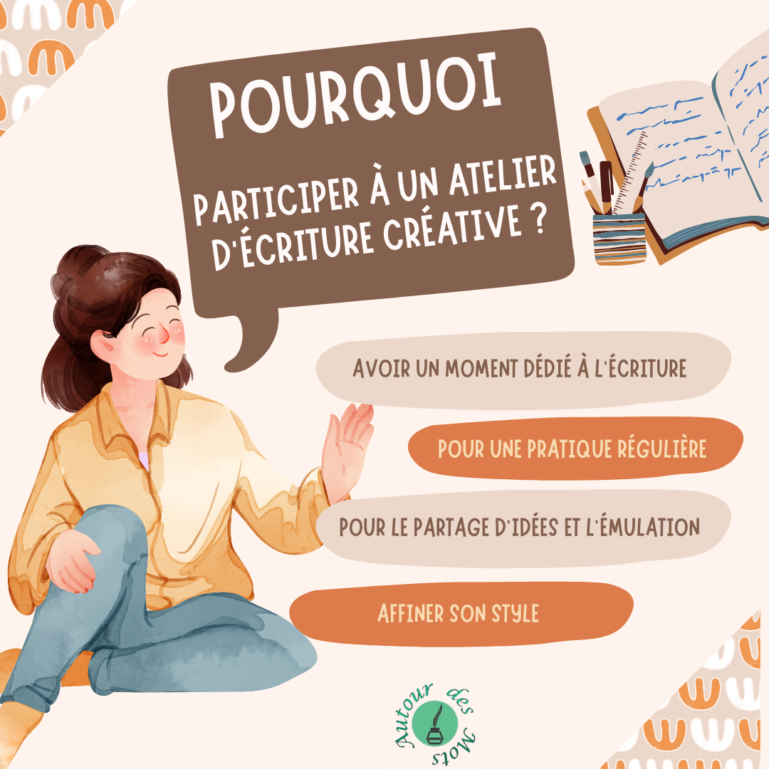 Pourquoi participer à un atelier d'écriture créative ?