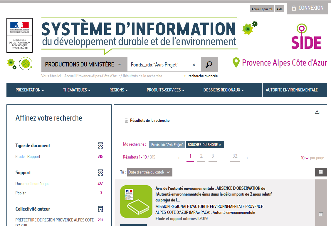 Avis des autorités environnementales (Occitanie et PACA) sur les installations de parcs photovoltaïques