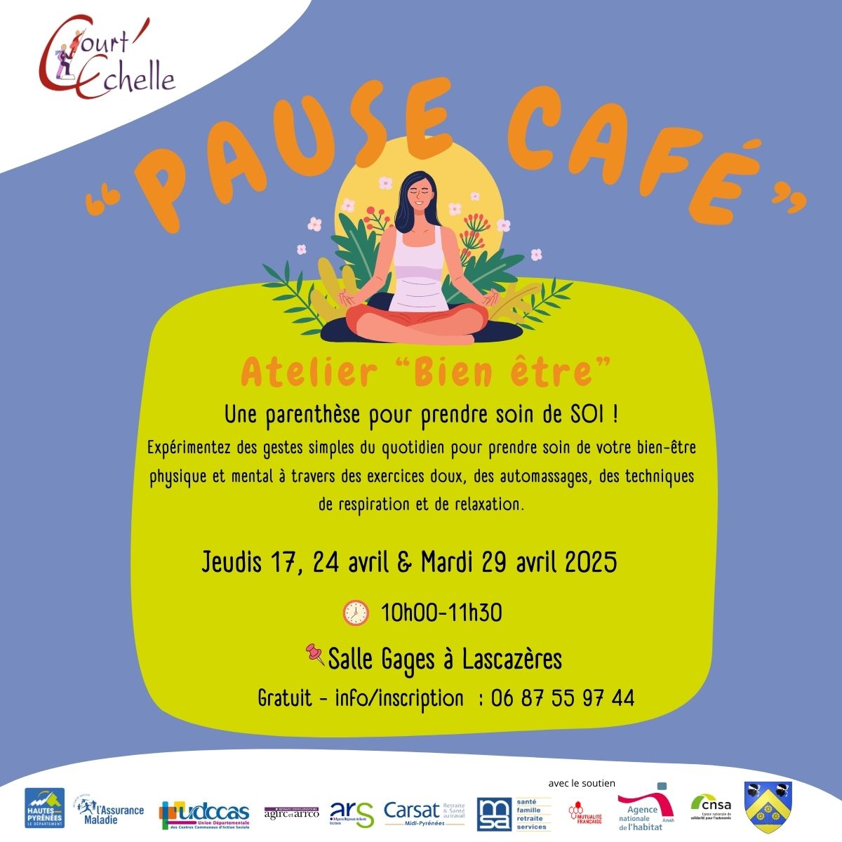 Pause - café : Ateliers Bien-être