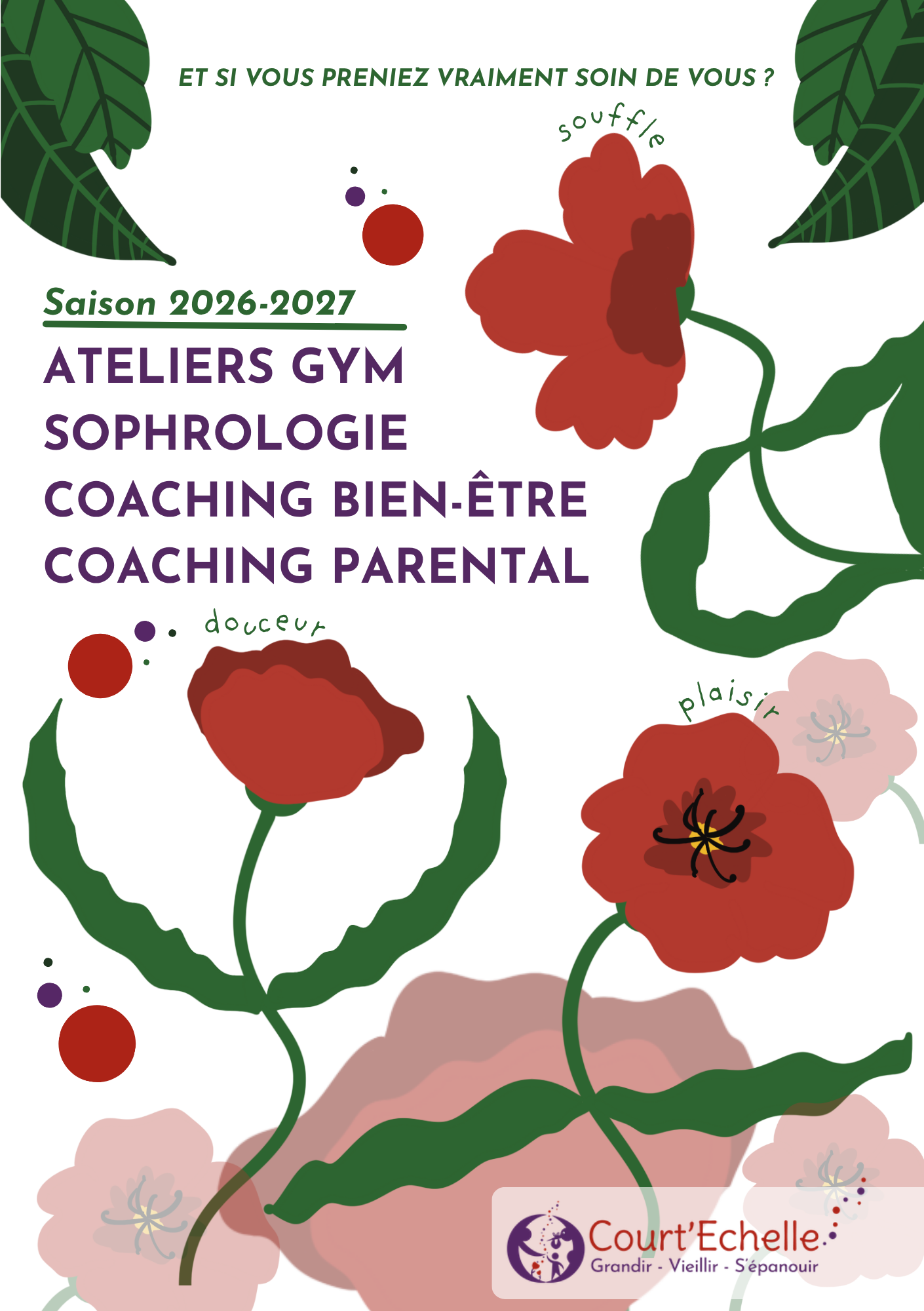 Ateliers gym et sophro de Court'Echelle 2026/2027