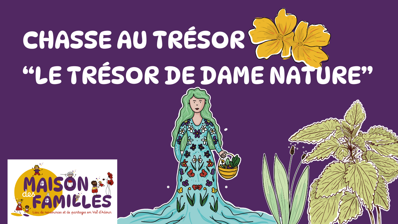Une chasse au trésor Nature pour la Maison des Familles !