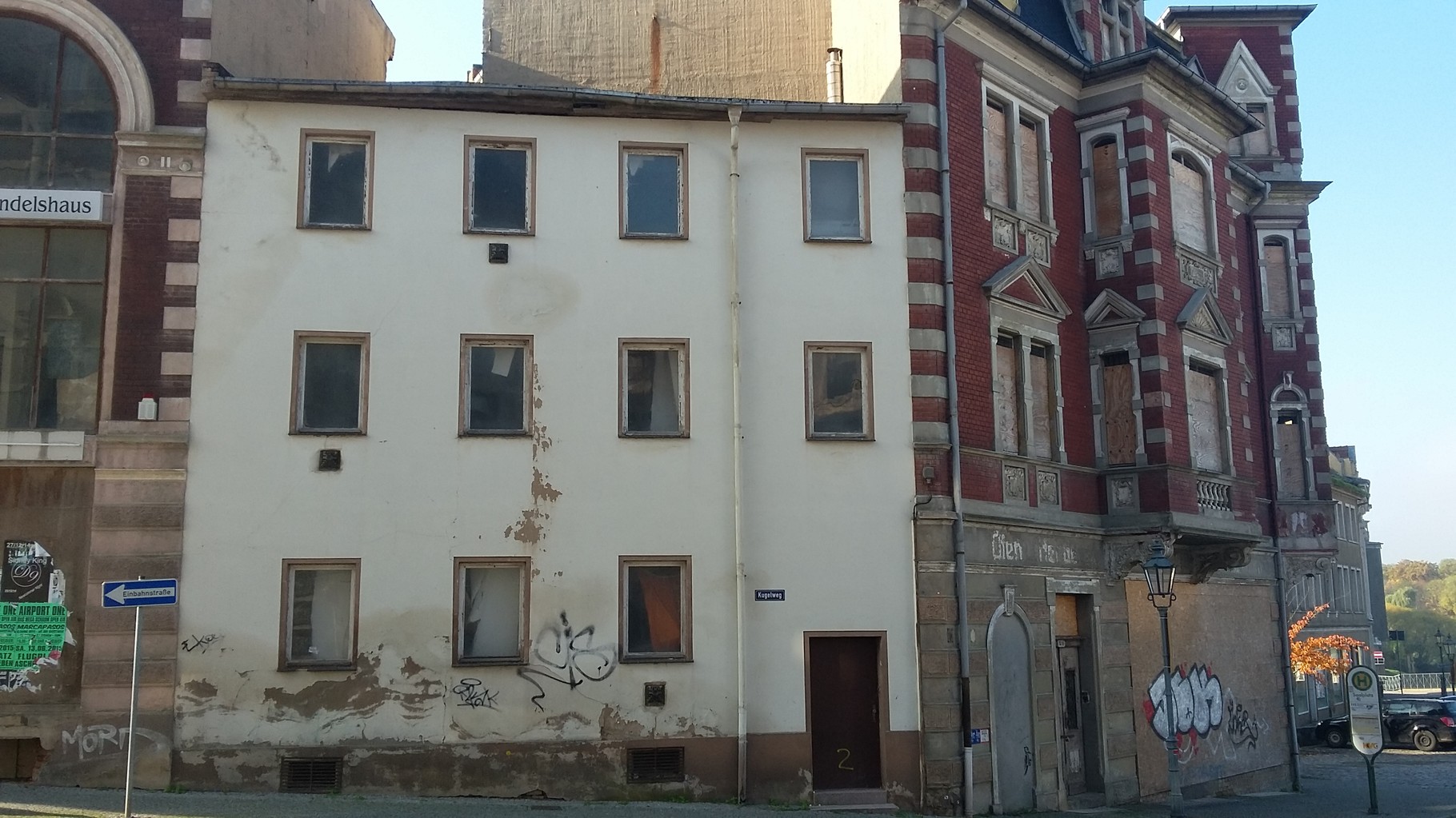 Kugelweg 2 Straßenansicht am 28.10.2015