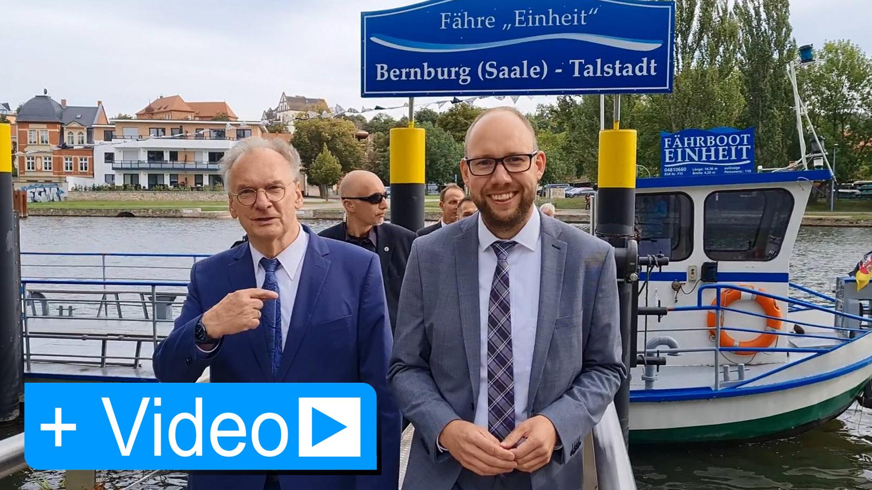 Ministerpräsident Dr. Reiner Haseloff zu Besuch in Bernburg