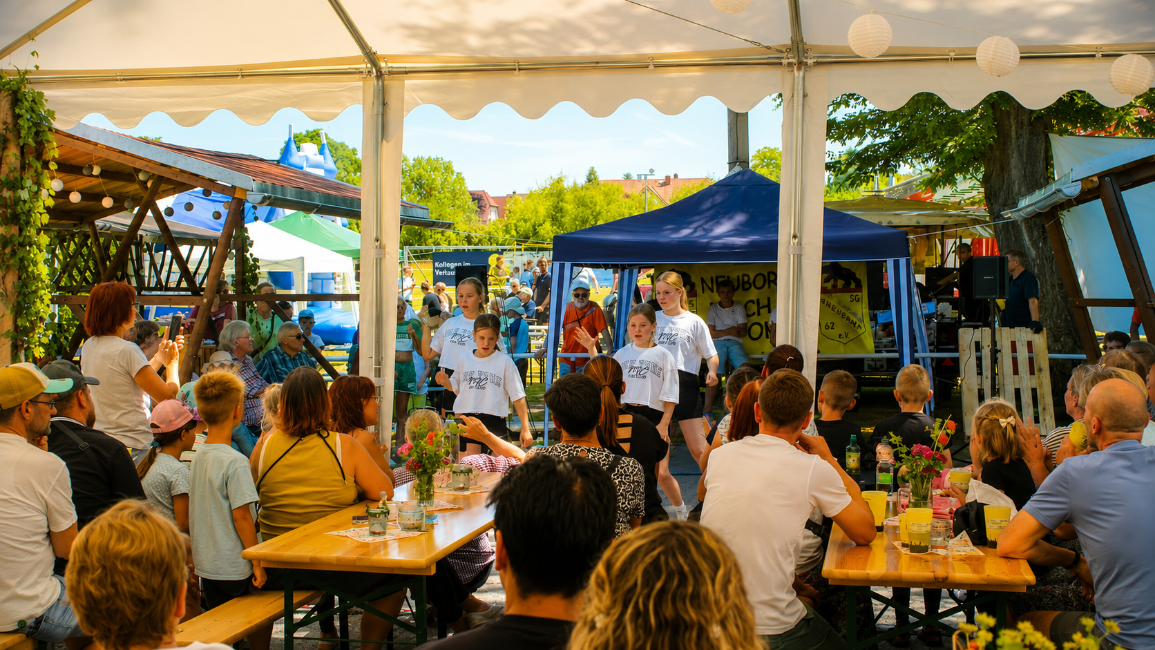 Sommerfest der SG Neuborna lädt zu Sport, Musik und Geselligkeit ein