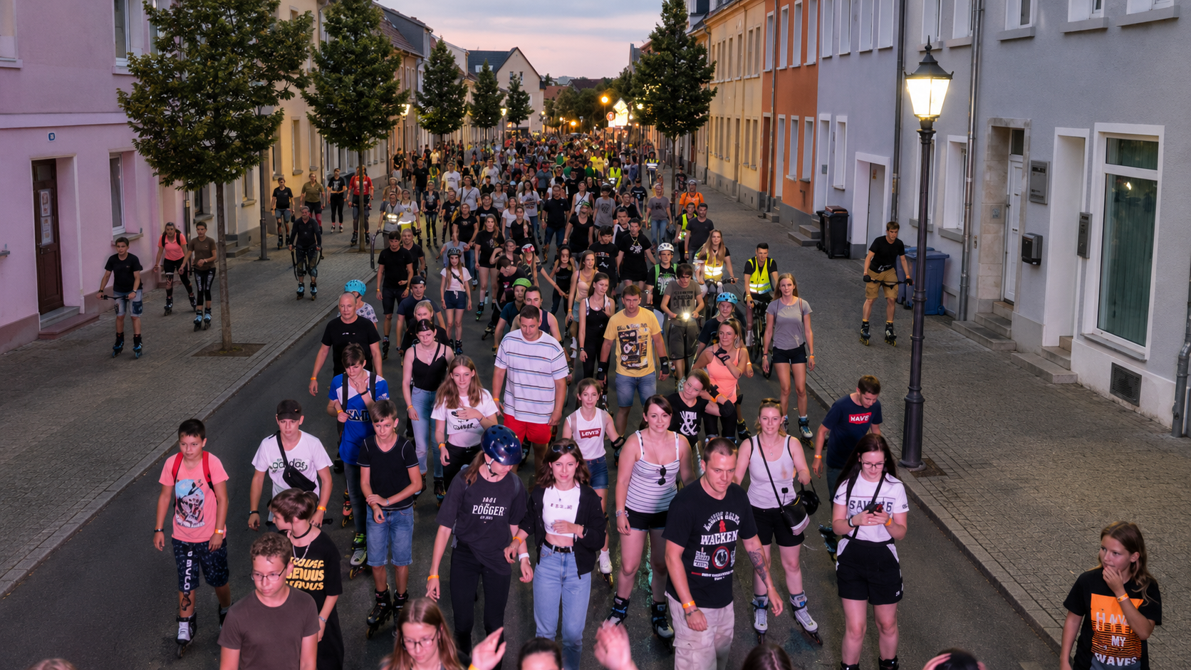 26. Bernburger Skatenight lädt am 1. Juli zum gemeinsamen Rollen durch die Stadt ein