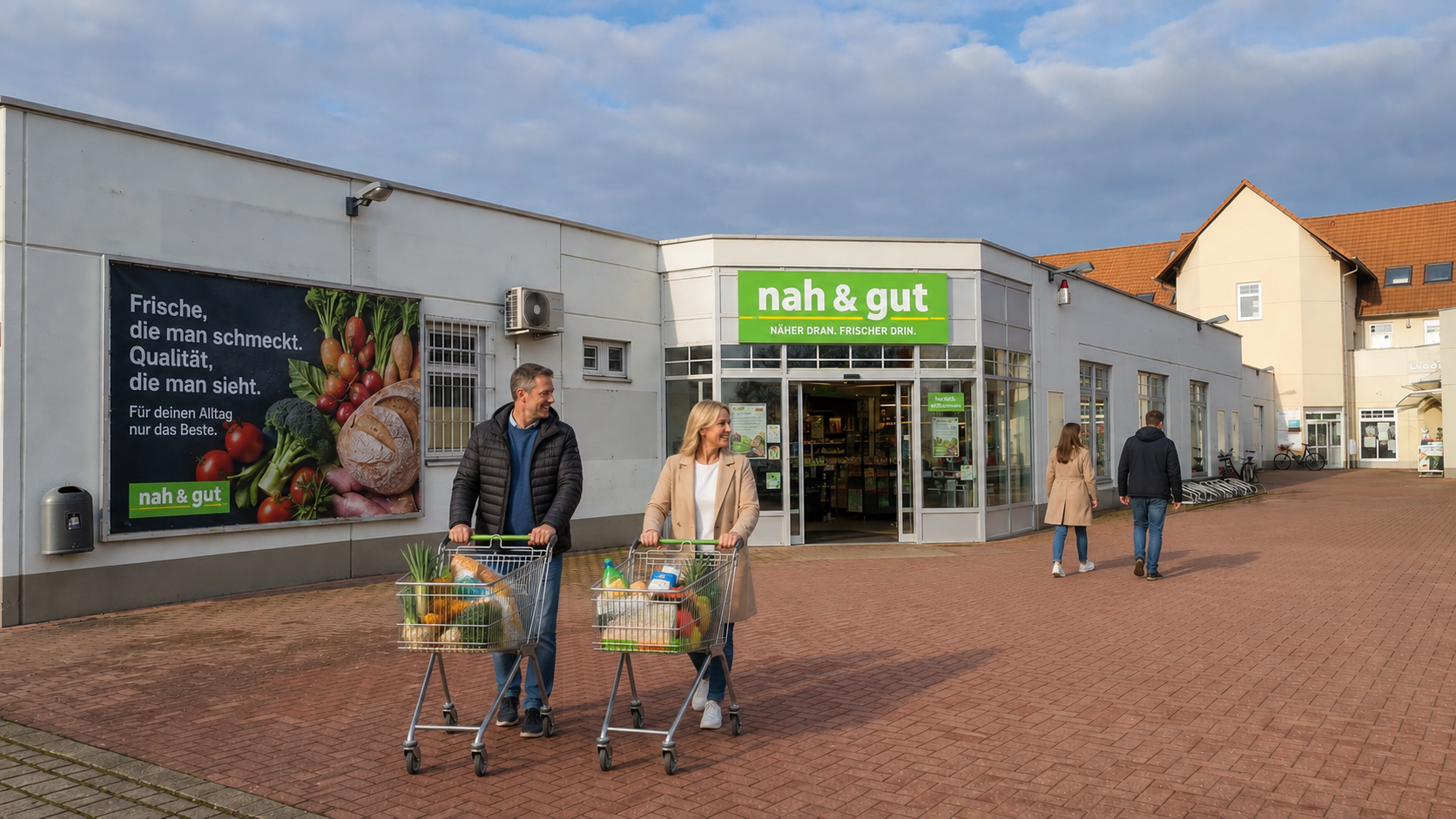 Nahversorgung kehrt zurück: „nah & gut“-Markt soll in der Kustrenaer Straße eröffnen