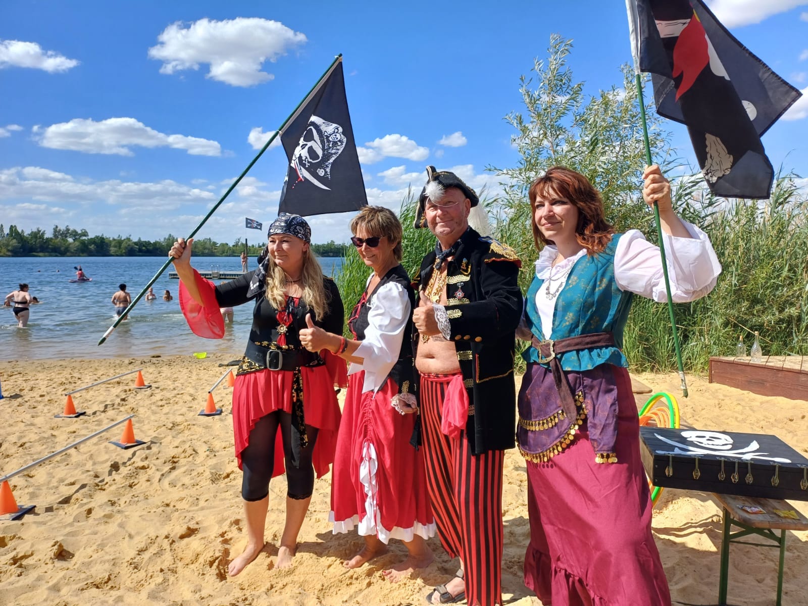Piratenfest mit Schatzsuche am Löderburger See