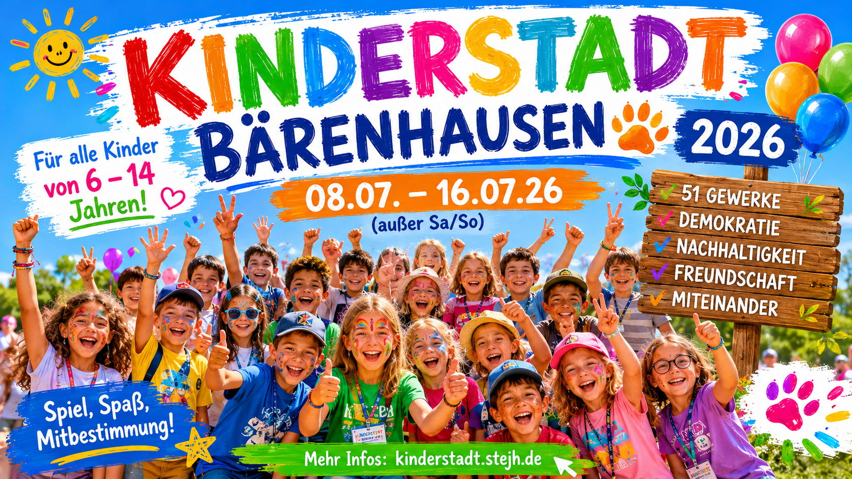 Kinderstadt „Bärenhausen“ öffnet wieder ihre Tore