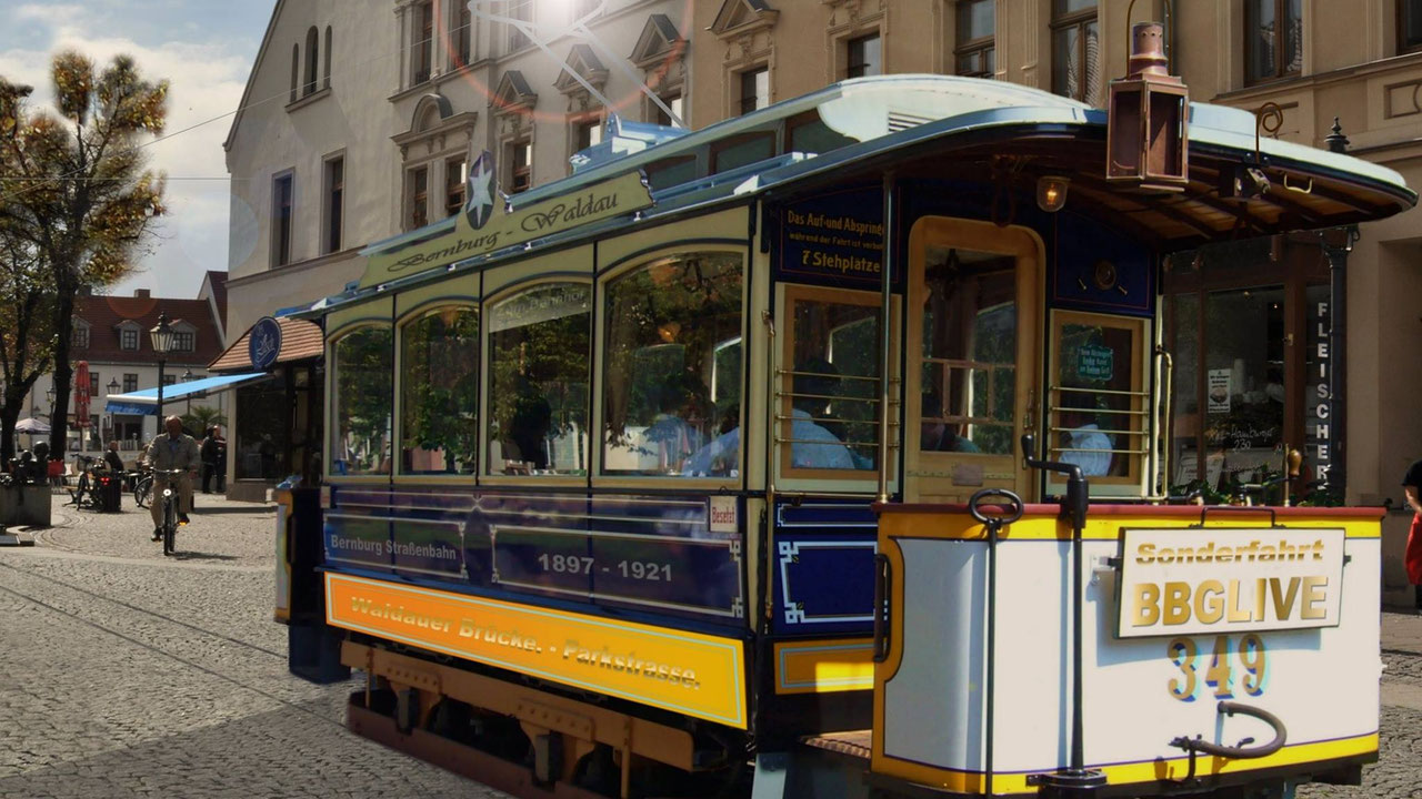 Am 19. April 1921 endete der Fahrbetrieb der Bernburger Straßenbahn