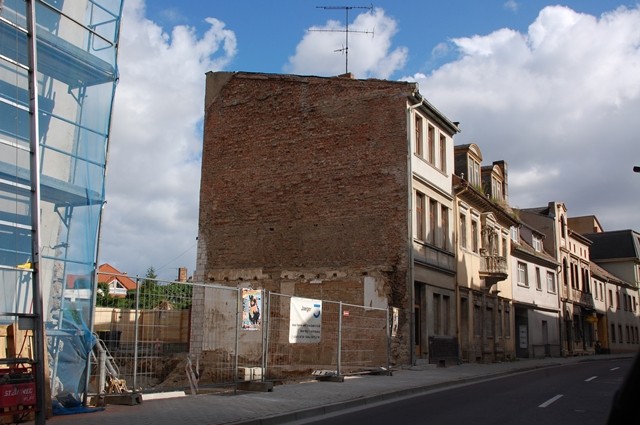 Die Fassade ist entfernt 23. Juli 2011