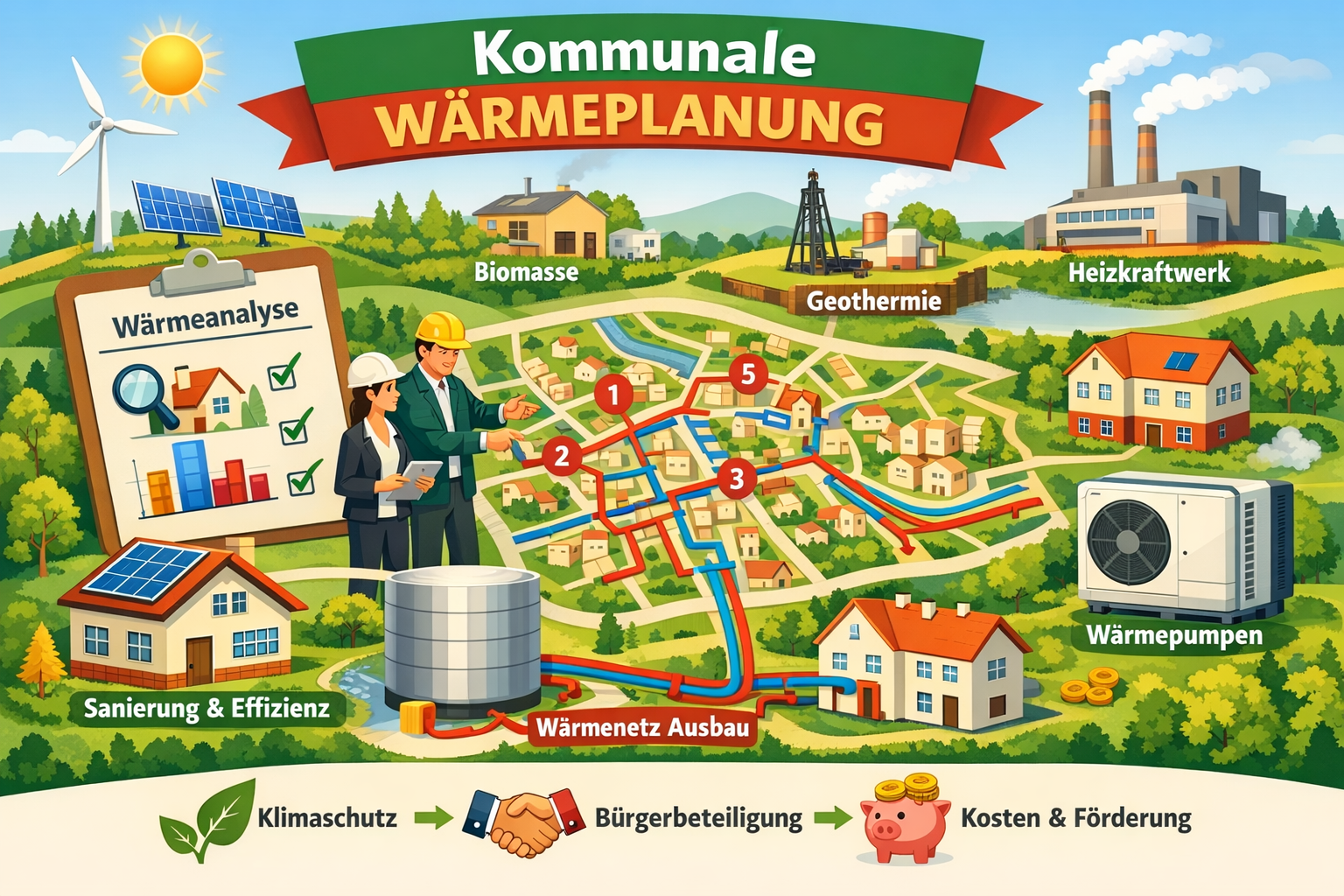 Informationsveranstaltung der kommunalen Wärmeplanung