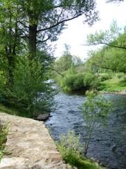 La vallée de l'Alagnon, baignades, pêche