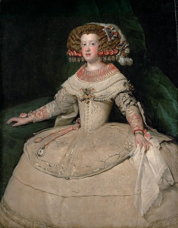 Портрет инфанты Марии Терезии с часами