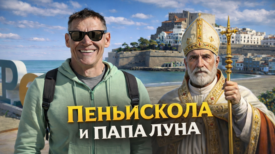 Видео "Пеньискола - город мятежного папы