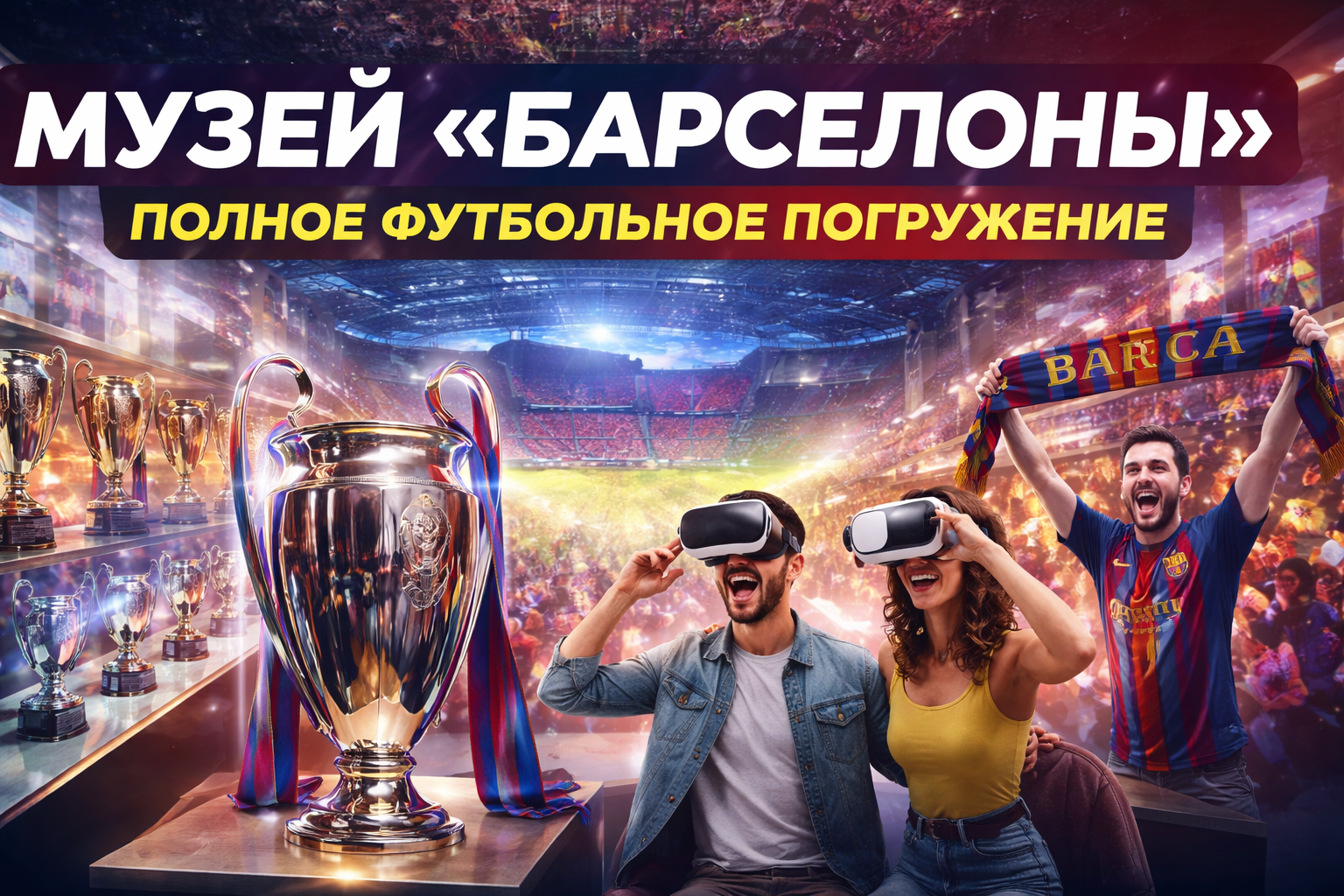 Музей Барселоны и Camp Nou Experience: практический гид для футбольного туриста