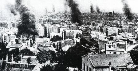 Сожжение церквей в Барселоне 1936