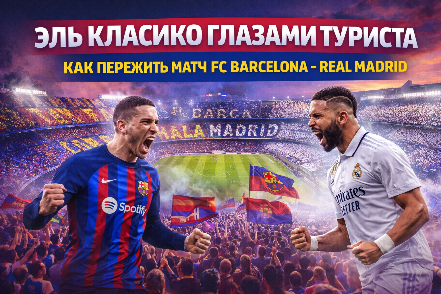 Эль Класико глазами туриста: как пережить матч FC Barcelona – Real Madrid