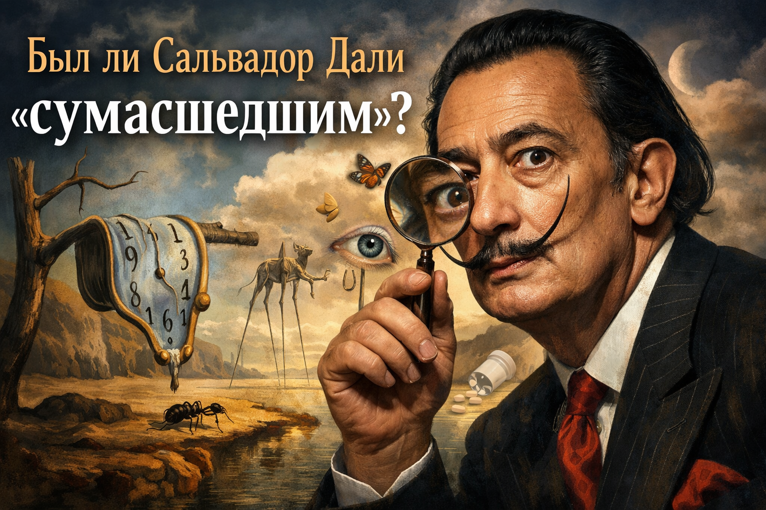 Был ли Сальвадор Дали «сумасшедшим»?