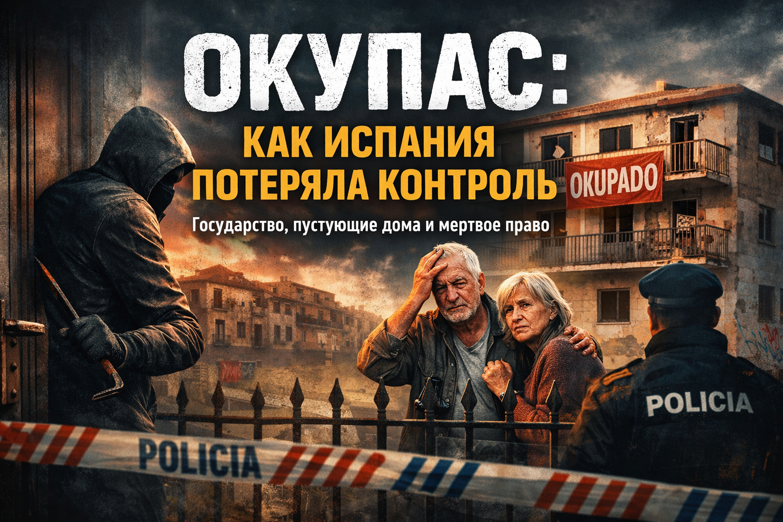 Окупас в Испании — причины, законы, последствия и ответственность государства
