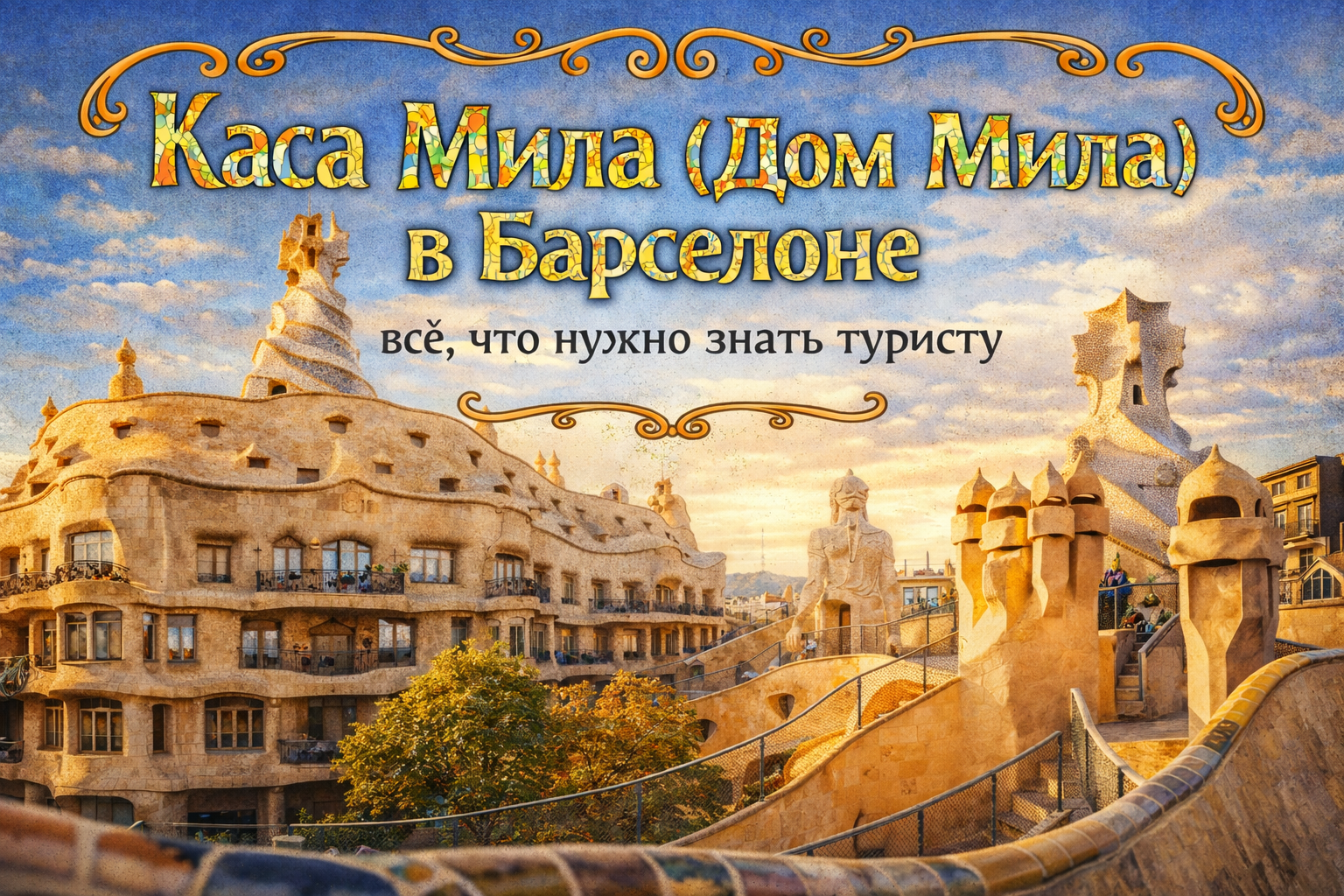 Каса Мила (Дом Мила) в Барселоне — билеты, история, советы