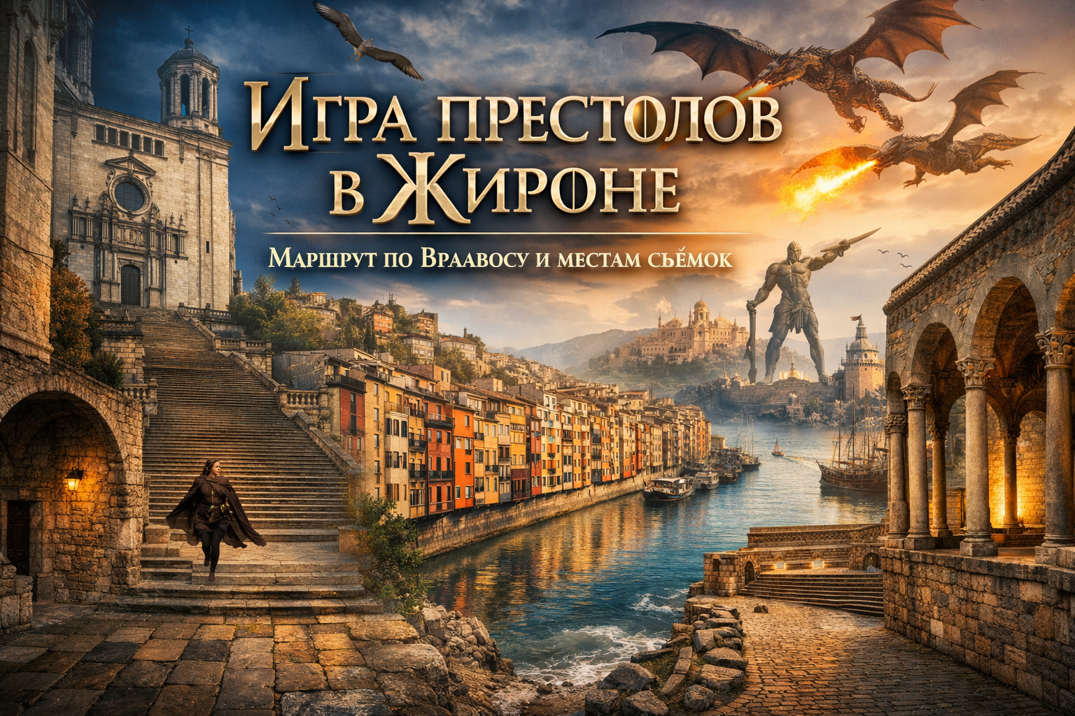 Игра престолов в Жироне: маршрут по Браавосу и местам съёмок