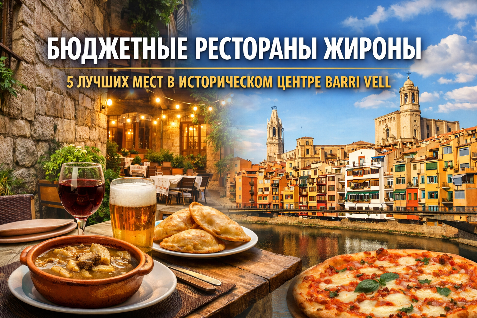 Бюджетные рестораны Жироны: 5 лучших мест в историческом центре Barri Vell