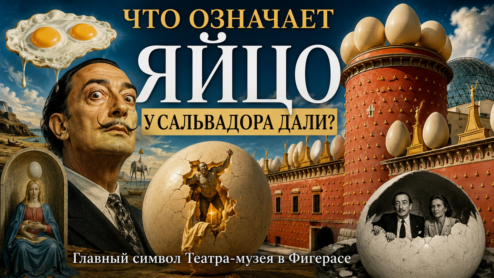 Что означает яйцо у Сальвадора Дали? Главный символ Театра-музея в Фигерасе