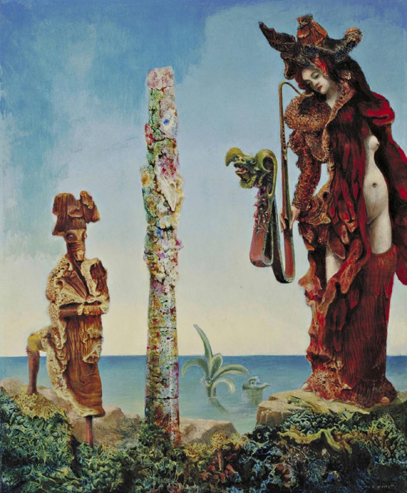 Макс Эрнст. "Наполеон в пустыне" (1941)