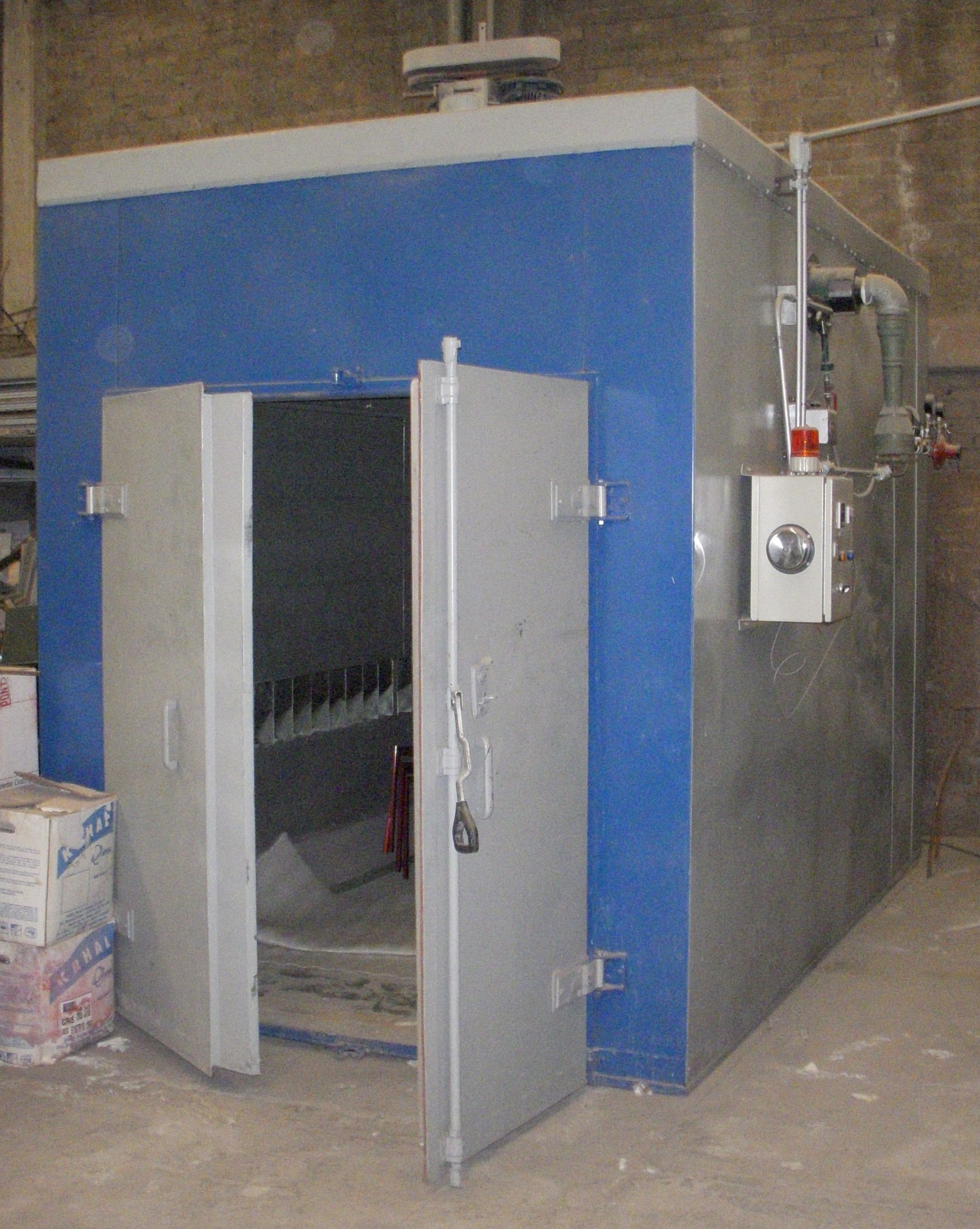 Horno Industrial para Pintura Electrostática - Larrea Hornos