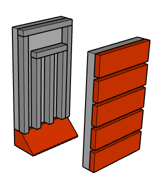 Expanded bat box graphic. Internal layout.