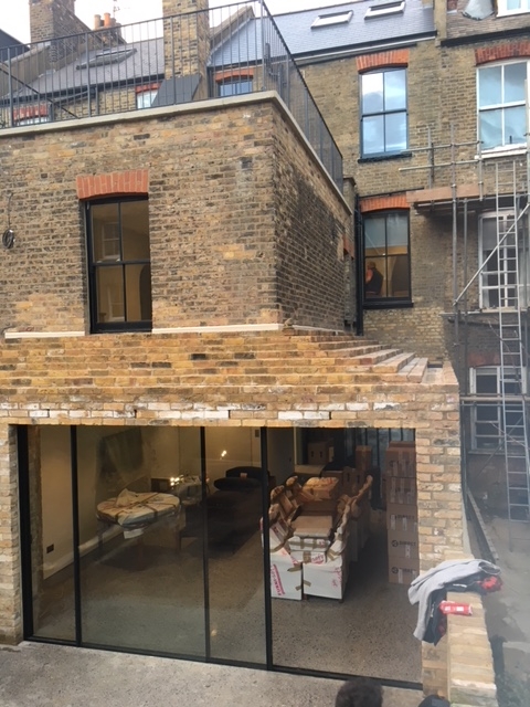 BrickCloak Brick Cladding Panel System. Step House.