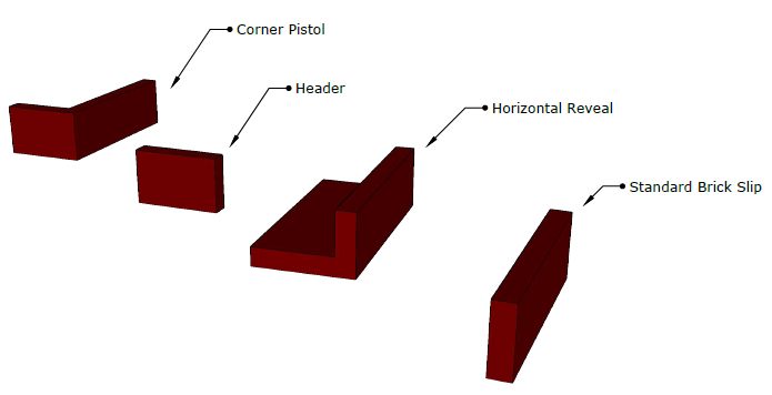 Brick Slip formats available