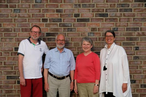 Der neue Vorstand (v.l.n.r.): Dieter Wehofsky, Hans-Jürgen Umland, Ulrike Grünrock-Kern, Elke Sack