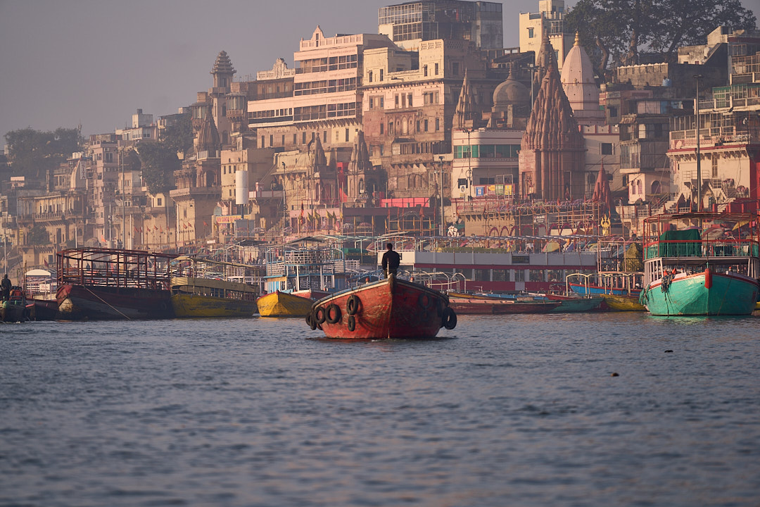 INDIEN 2025: Mit dem Boot auf dem Ganges entlang der Ghats