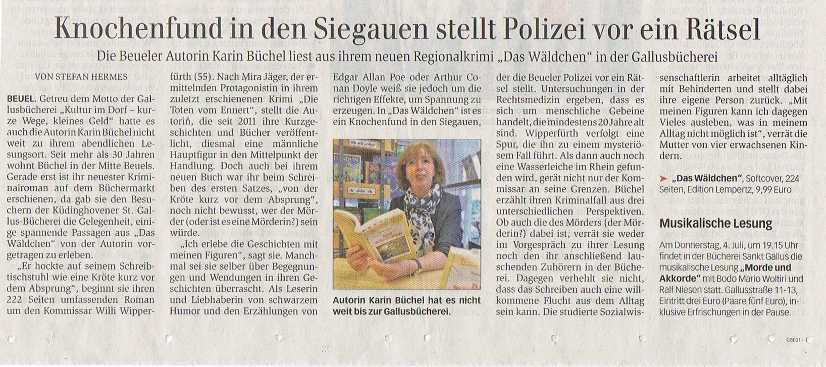 General-Anzeiger, Beuel, 2019
