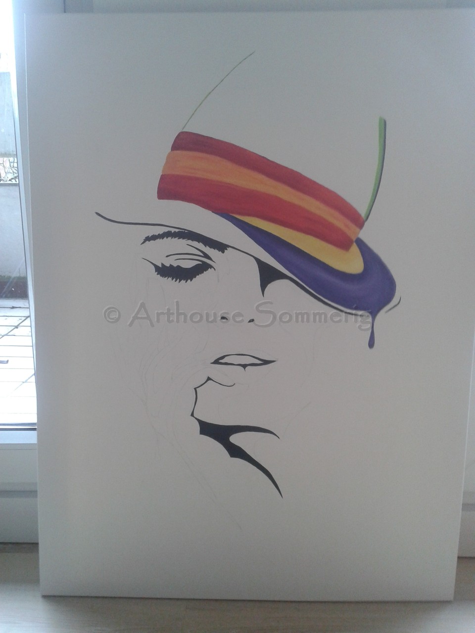 "Rainbow3" von Danni Sommerig (Öl - in Arbeit)