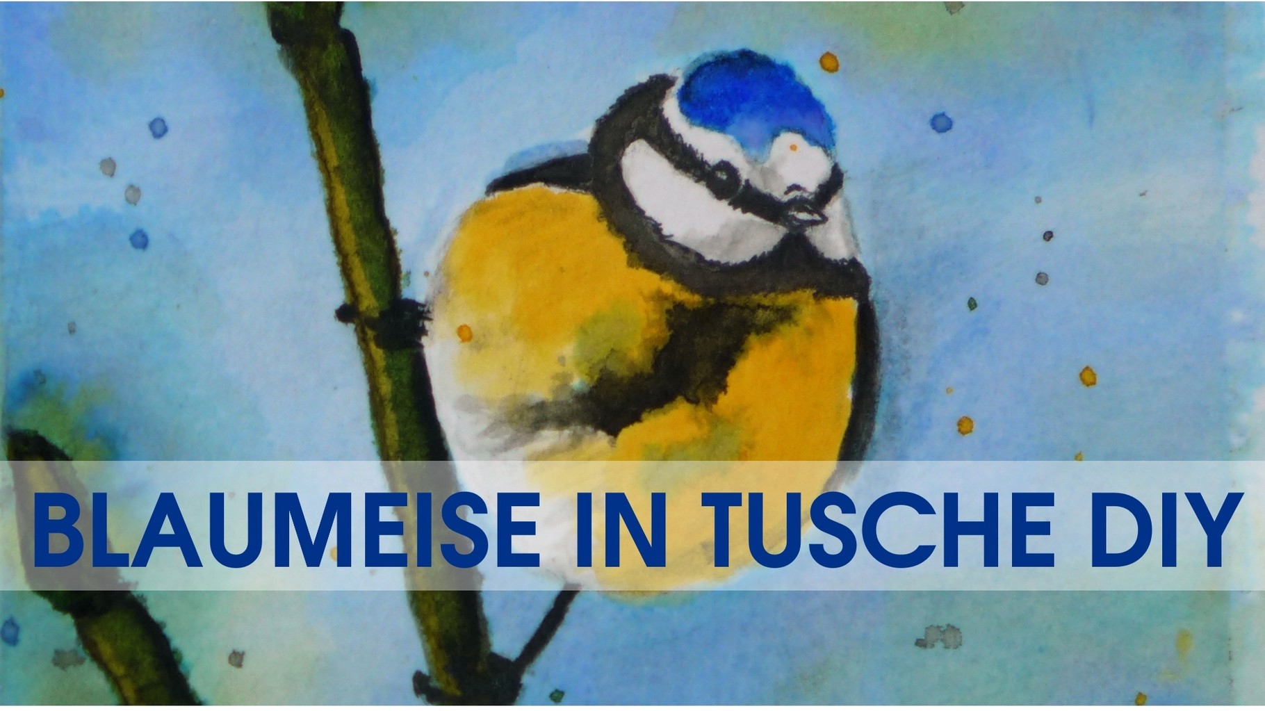 Aquarell Tusche Blumen 30 X 40 Cm Unikat Aquarell