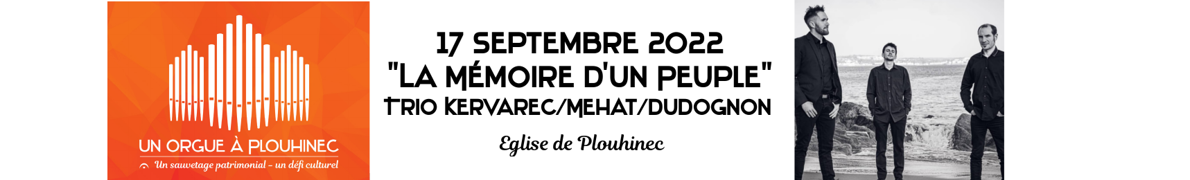 CONCERT 20h30 - Eglise de PLOUHINEC