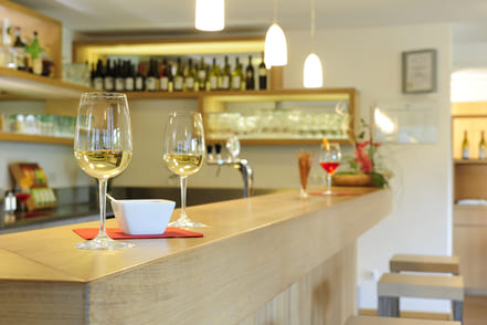 Hotel Bar im Hotel Reschnerhof in Reschen am Reschenpass