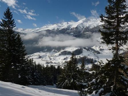 Angebot Winterurlaub am Reschenpass im Vinschgau in Südtirol bei Nauders: Schöneben und Bergkastel inklusive