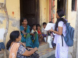 Mumbai. Door-to-door awareness and testing in Thane, with our partner ALERT India.