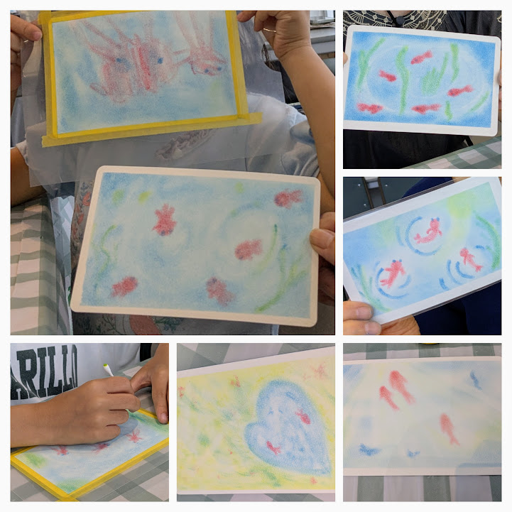 みんなの作品教室の作品「金魚」