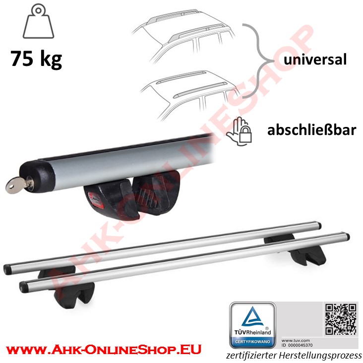 Für Ford Grand C-Max 10 MENABO Dachträger Brio Aluminium Grundträger Querträger