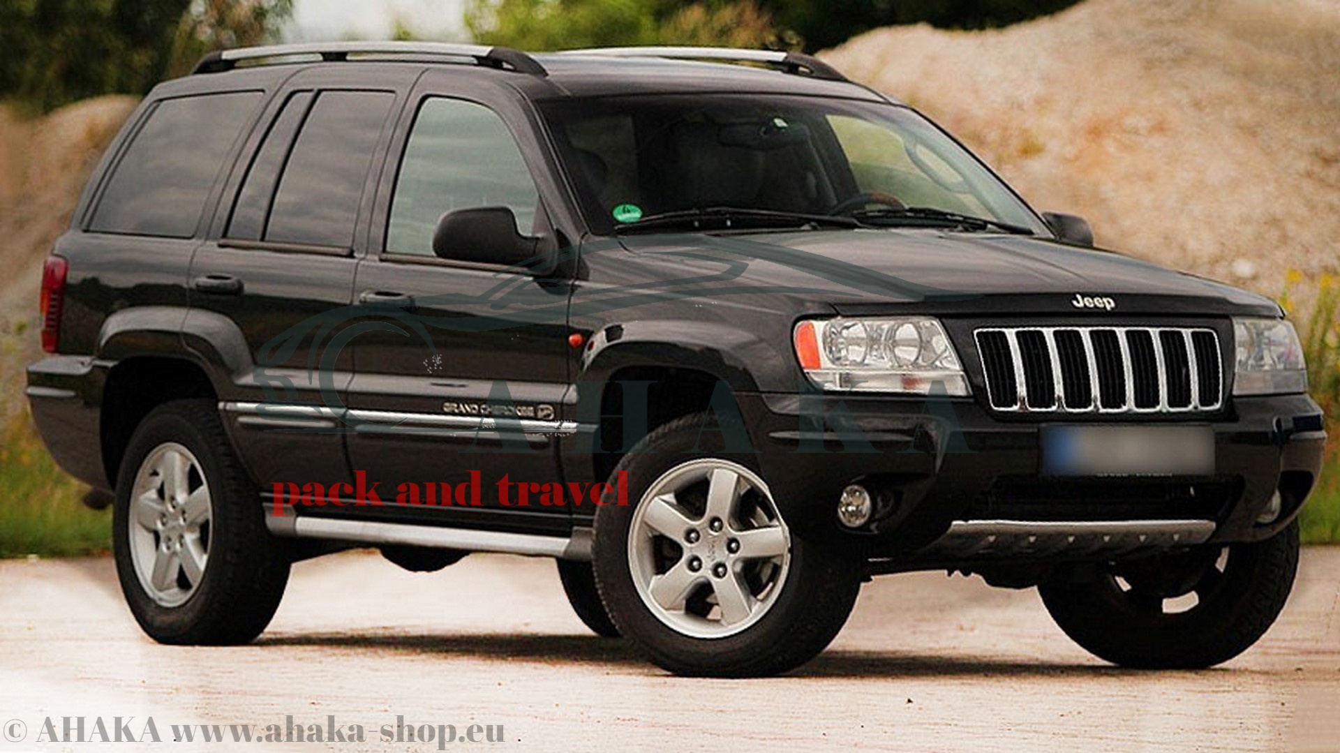 Jeep Grand Cherokee Einschub für Anhängerkupplung AHAKA