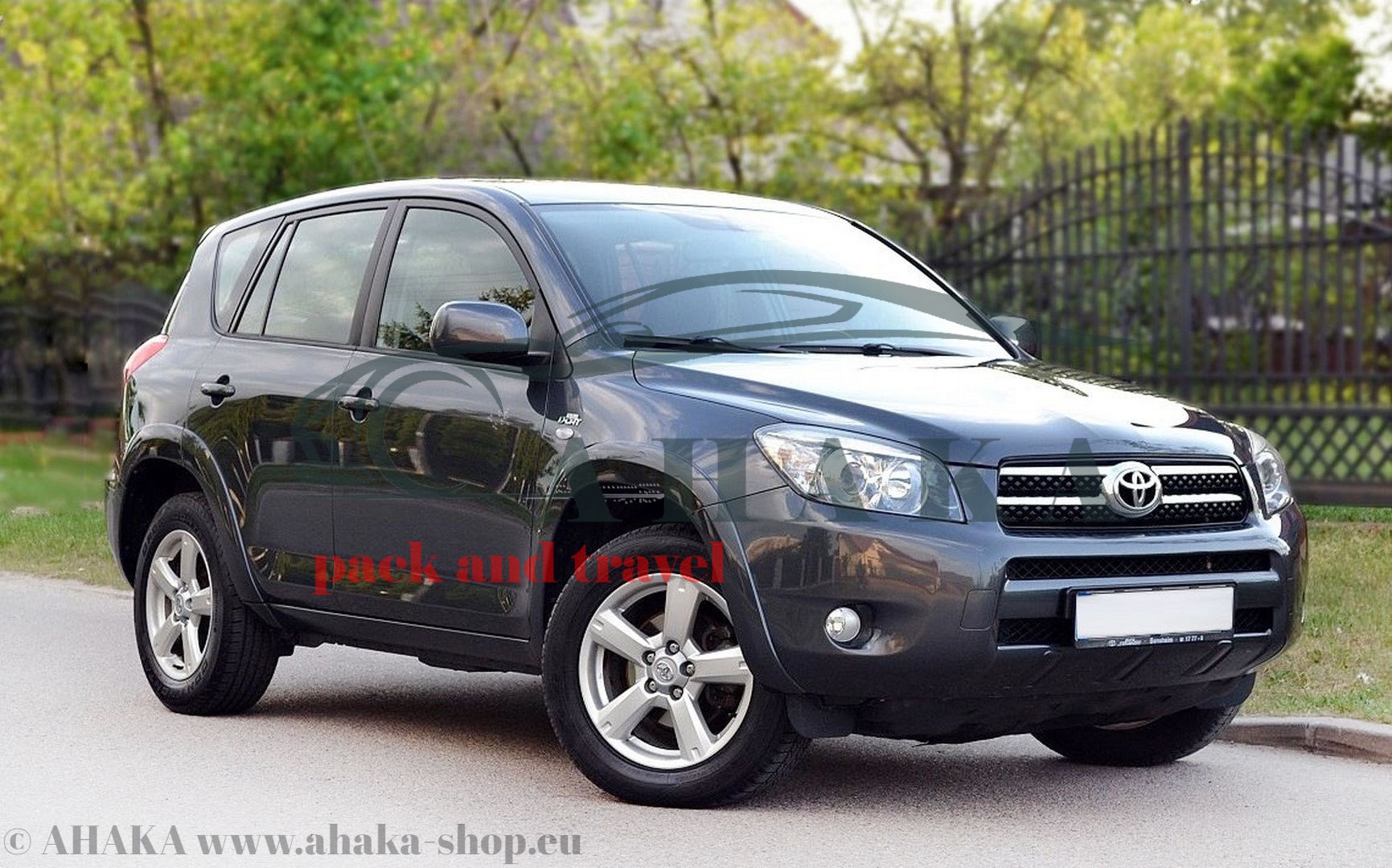 Für Toyota RAV4 III XA30 ohne Reserverad Anhängerkupplung abnehmbar ABE 