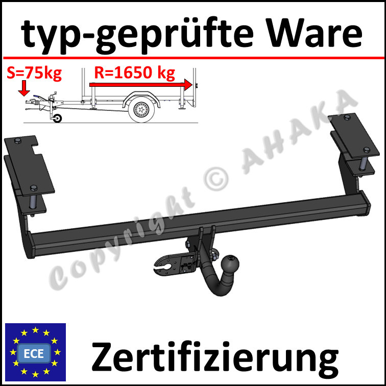 AHK Abnehmbare Anhängerkupplung 7p E-Satz Opel Astra H Kombi 04-10 28054/_DEA1